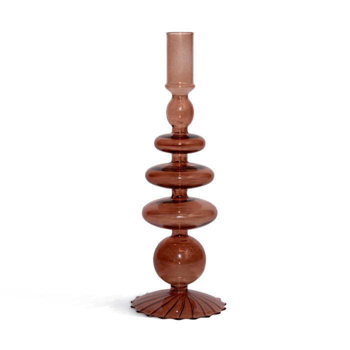 Abeer Candle Holder | Brown