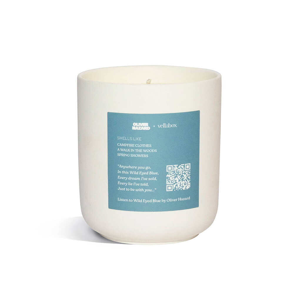 Wild Eyed Blue | Pottery Candle | 11.5 oz - Image 2