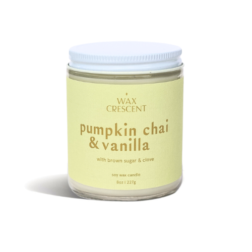 Pumpkin Chai + Vanilla | 8 oz